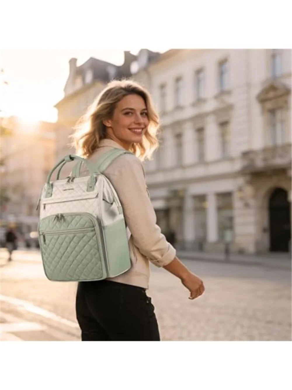 17 Inch Laptop Backpack Travel Work Business Water Resistant School Bookbag Bag